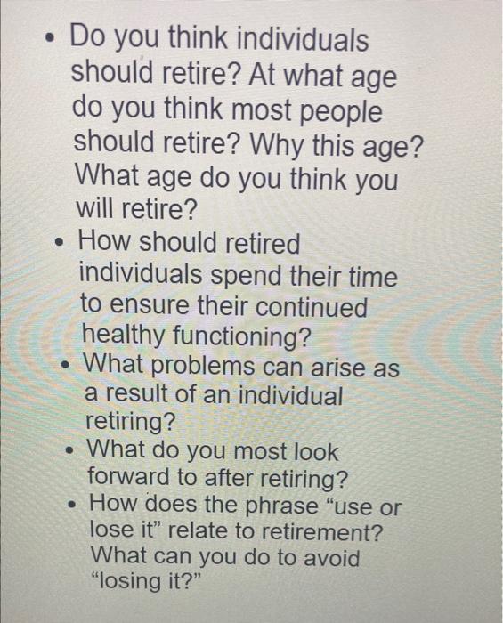 Retirement: Retiring does not mean abandoning your career, it just means  continuing to work with less stress, ETHRWorldME