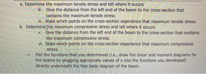 Solved a. Determine the maximum tensile stress and tell | Chegg.com