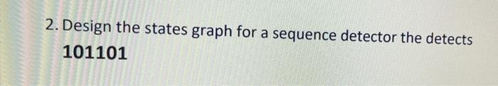 Solved The state graph example below is for 