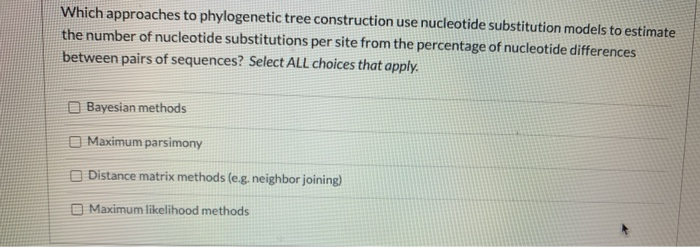 Maximum likelihood phylogenetic tree constructed from the nucleotide