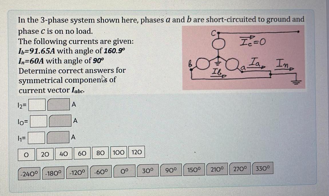 Solved In The 3-phase System Shown Here, Phases A And B Are | Chegg.com