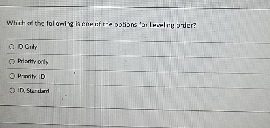 Solved Which of the following is one of the options for | Chegg.com