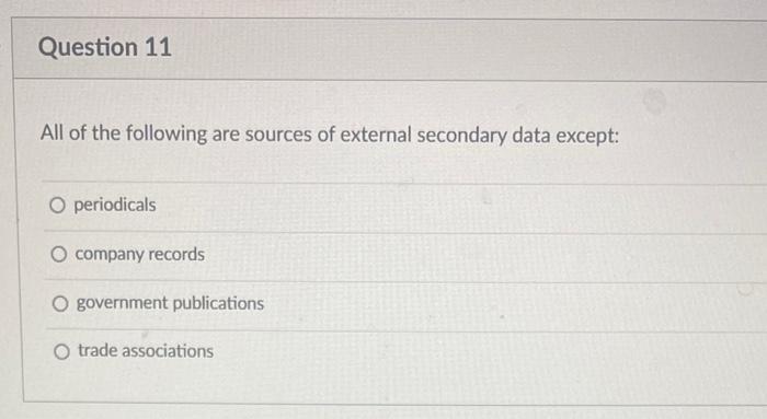 solved-question-11-all-of-the-following-are-sources-of-chegg