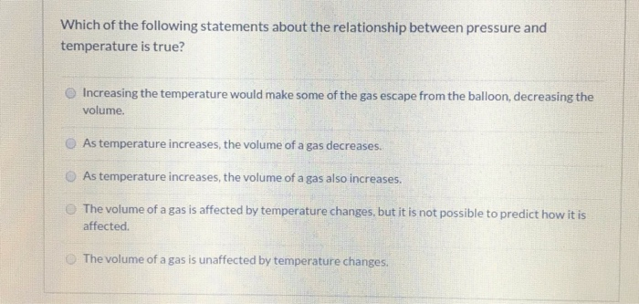 Solved Which of the following statements about the | Chegg.com