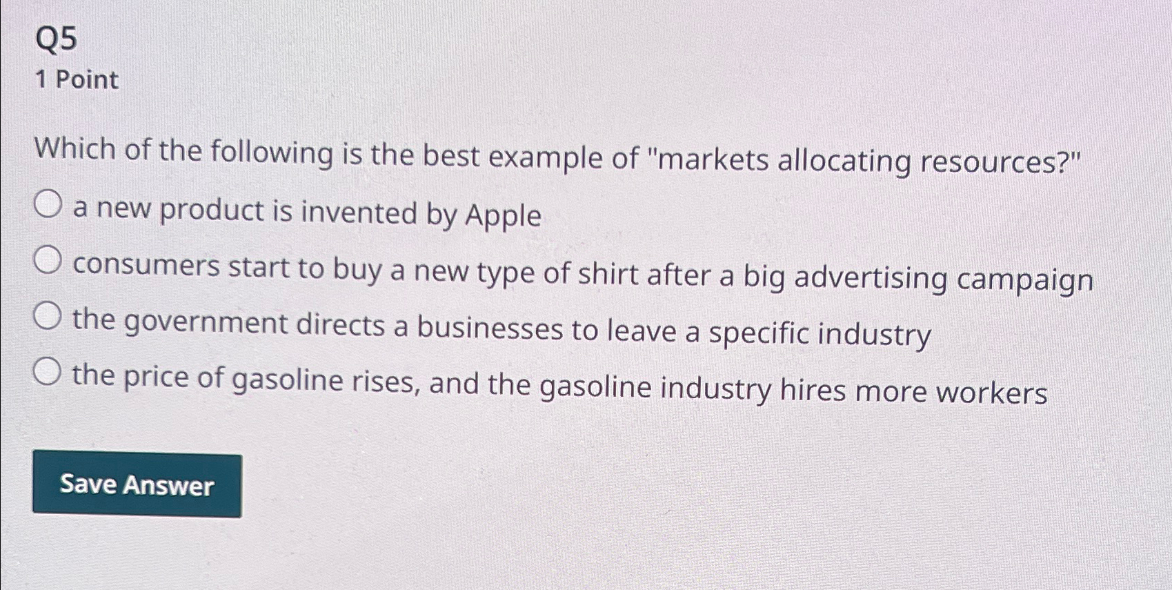 Solved Q51 ﻿PointWhich of the following is the best example