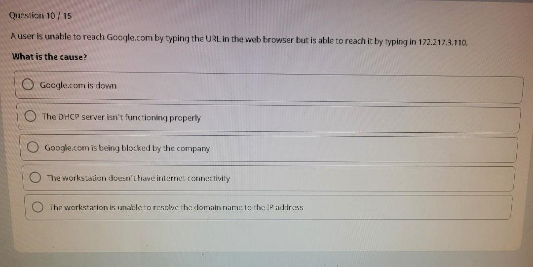 Solved Question 8 / 15 A workstation is out of compliance | Chegg.com