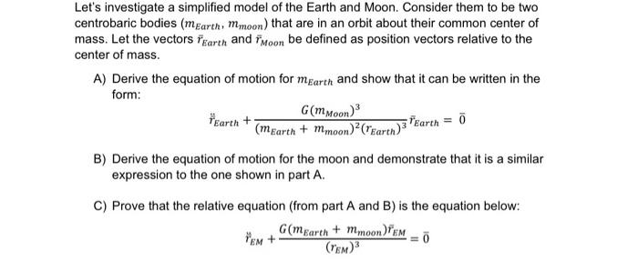 Solved Let's investigate a simplified model of the Earth and | Chegg.com