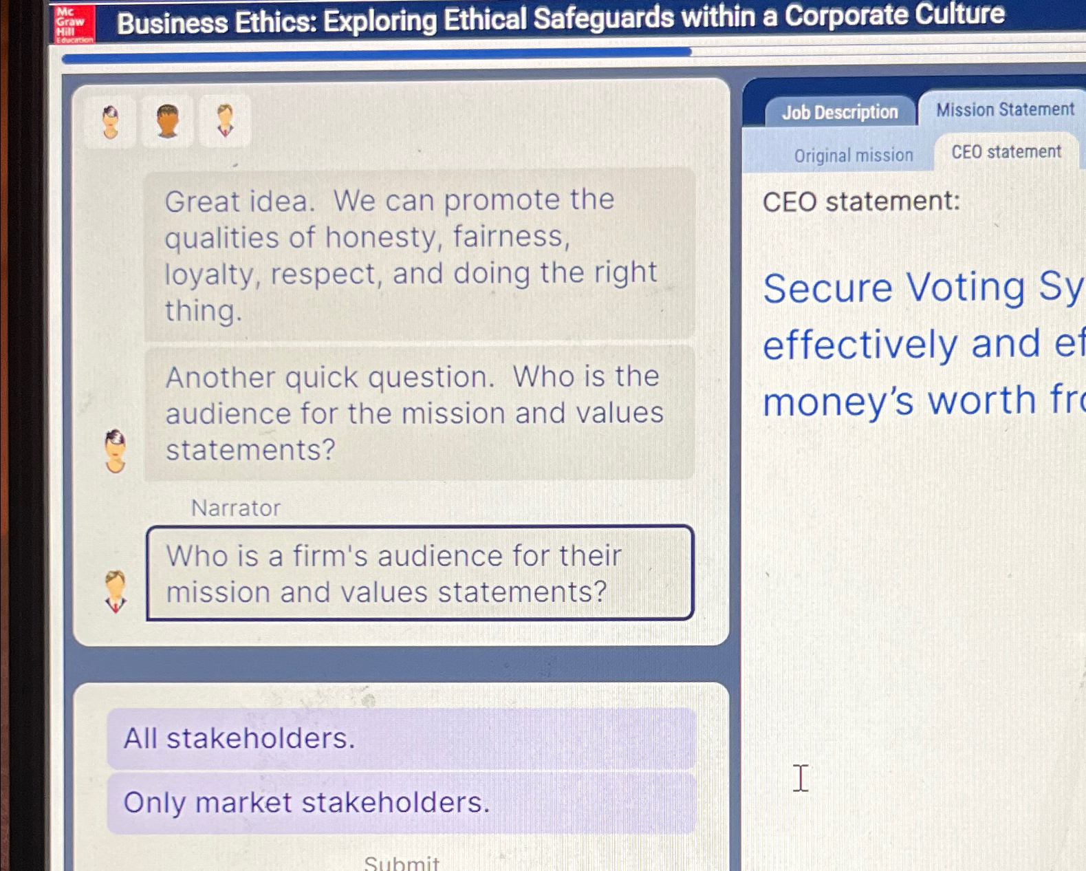 Solved Business Ethics Exploring Ethical Safeguards within