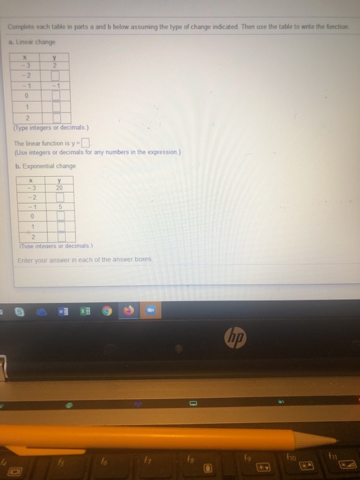 Solved Complete each table in parts and b elow assuming the | Chegg.com