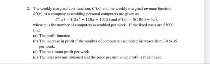 Solved Subject : Business MathAnswer following questions | Chegg.com