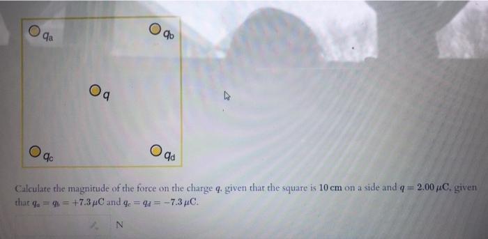 Solved qa 90 Oq Ogo ac Calculate the magnitude of the force | Chegg.com