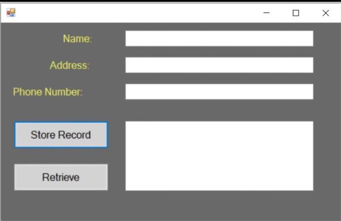 Create a Desktop application that enables the user to | Chegg.com
