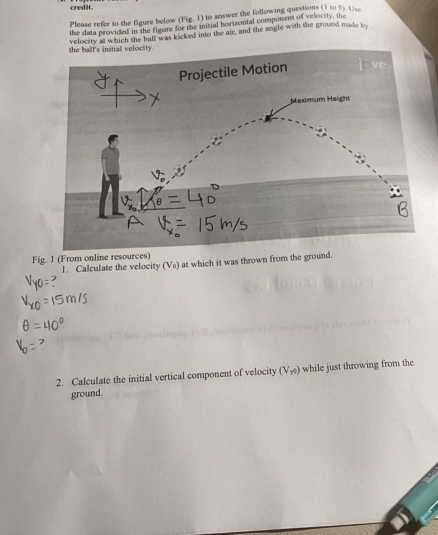 Solved Please refer to the figure below (Fig. 1) ﻿to answer | Chegg.com