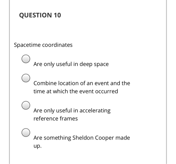 Solved question 6 special relativity is used in all chegg