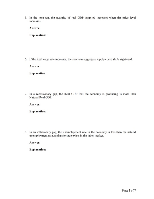 Solved Section A True Or False With Explaination 24 Chegg Com
