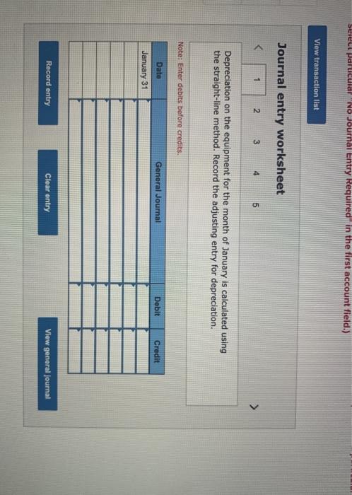 Solved Required Information Exercise 7-21 Complete The | Chegg.com