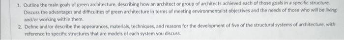 solved-1-outline-the-main-goals-of-green-architecture-chegg
