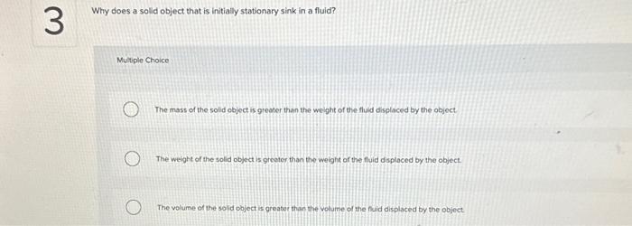 Solved Why does a solid object that is initially stationary | Chegg.com