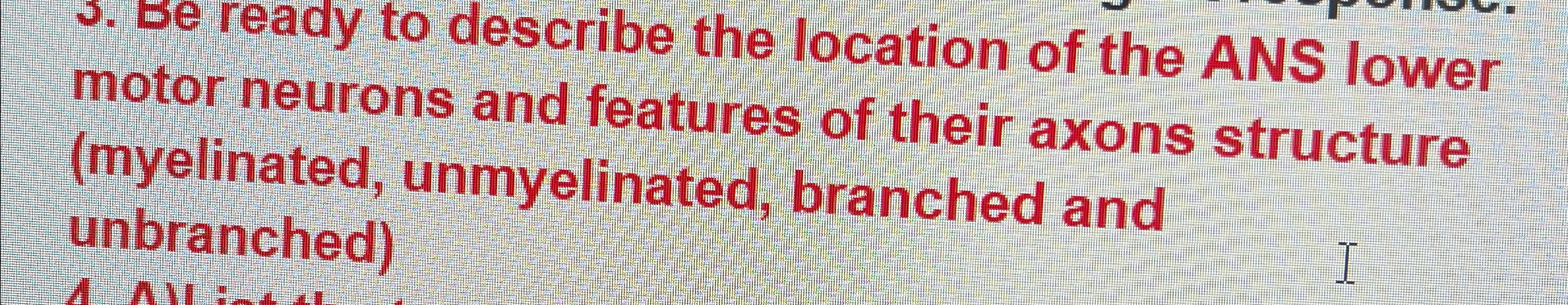 Solved describe the location of the ANS lower motor neurons | Chegg.com