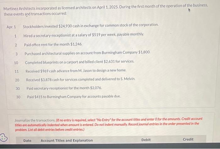 solved-martinez-architects-incorporated-as-licensed-chegg