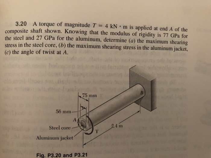 Solved 3 20 A Torque Of Magnitude T 4 KNm Is Applied At Chegg