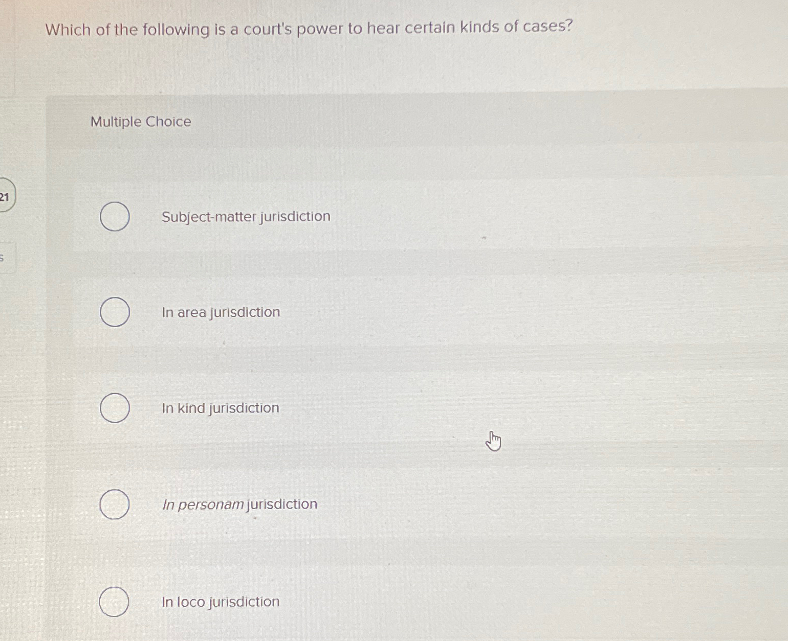 solved-which-of-the-following-is-a-court-s-power-to-hear-chegg
