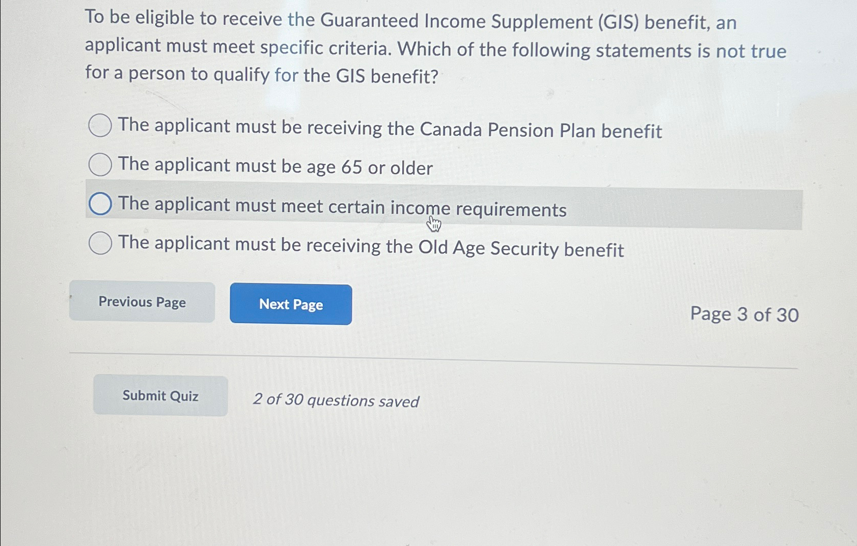 Solved To be eligible to receive the Guaranteed Income | Chegg.com