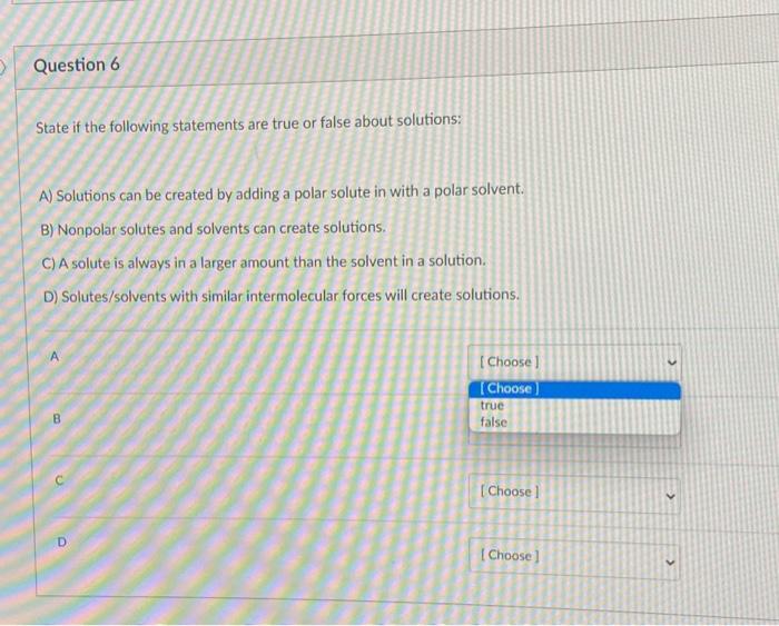 Solved D Question 1 Choose all that apply. List all | Chegg.com