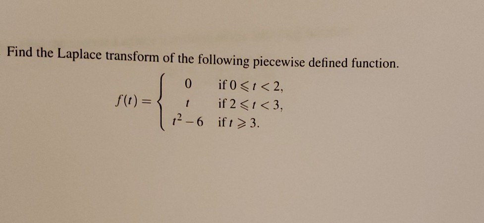 Solved L(th? (s) = 5 Lth-1yLs) for sso Use the definition of | Chegg.com