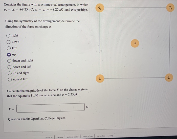 Solved Consider the figure with a symmetrical arrangement, | Chegg.com