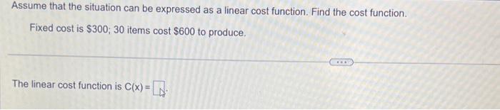 Solved Assume that the situation can be expressed as a | Chegg.com