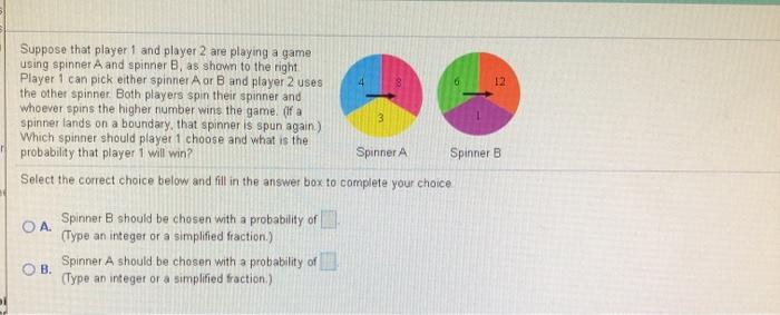 Solved Suppose that player 1 and player 2 are playing a game | Chegg.com