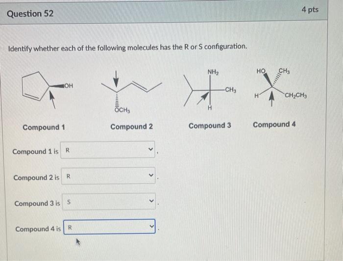 Solved Identify whether each of the following molecules has | Chegg.com