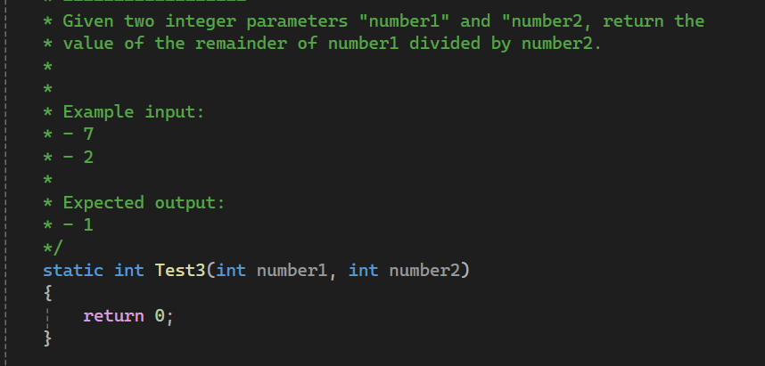 Solved Given two integer parameters 