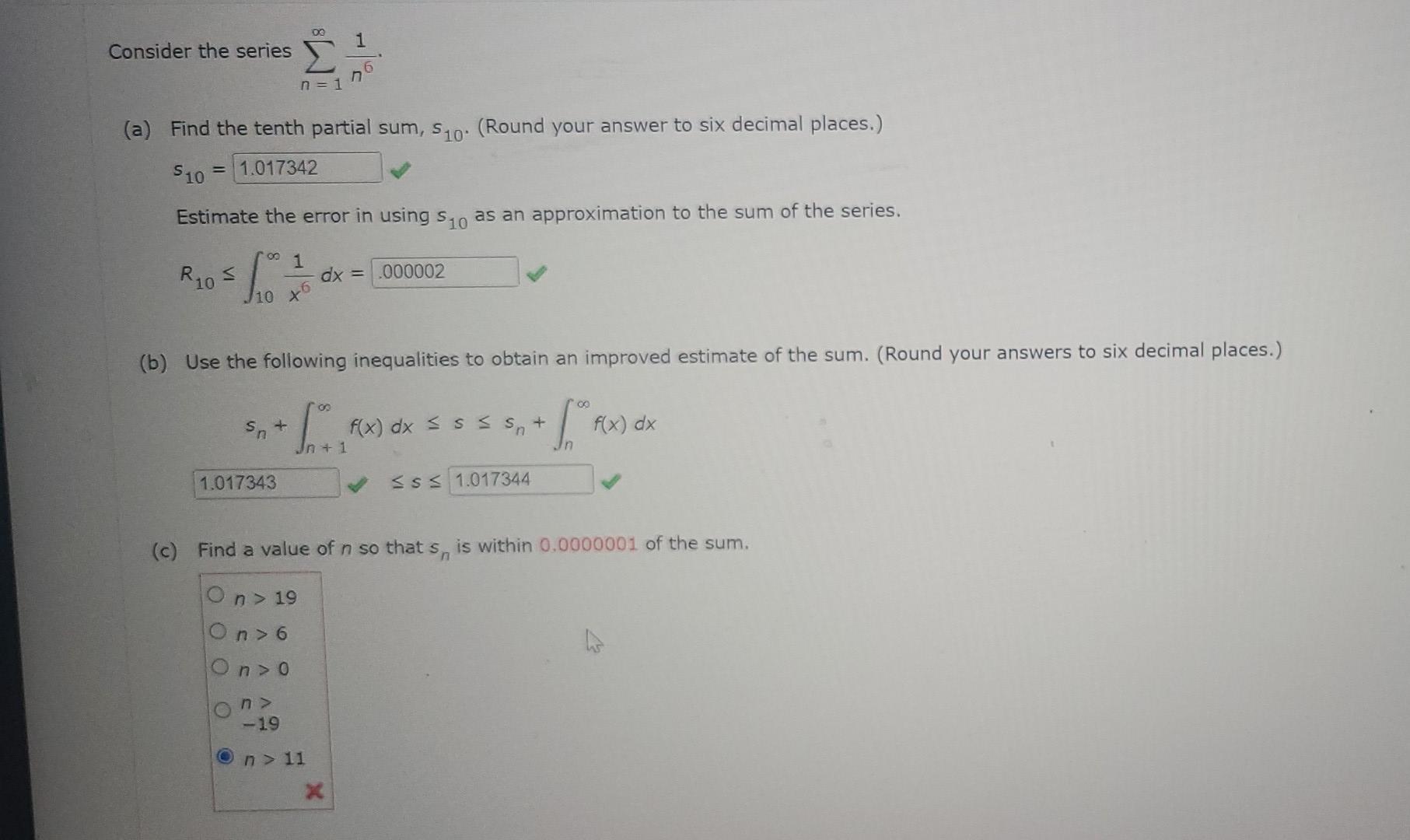 Solved I need help with part (c) of this question. I keep | Chegg.com