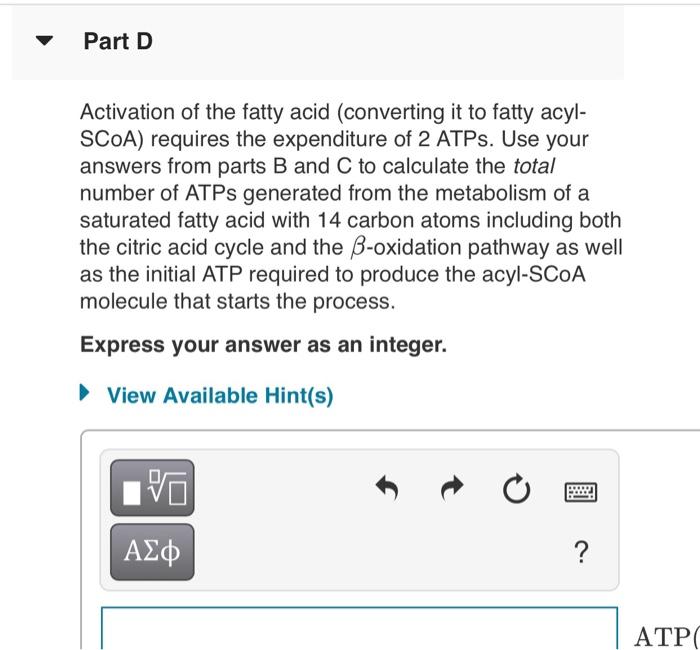 Solved Help with part D, i have included parts B and C pls | Chegg.com