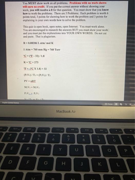 Solved Problem 5 Problem 5A Worth 3 Points: A 0.4 mole | Chegg.com