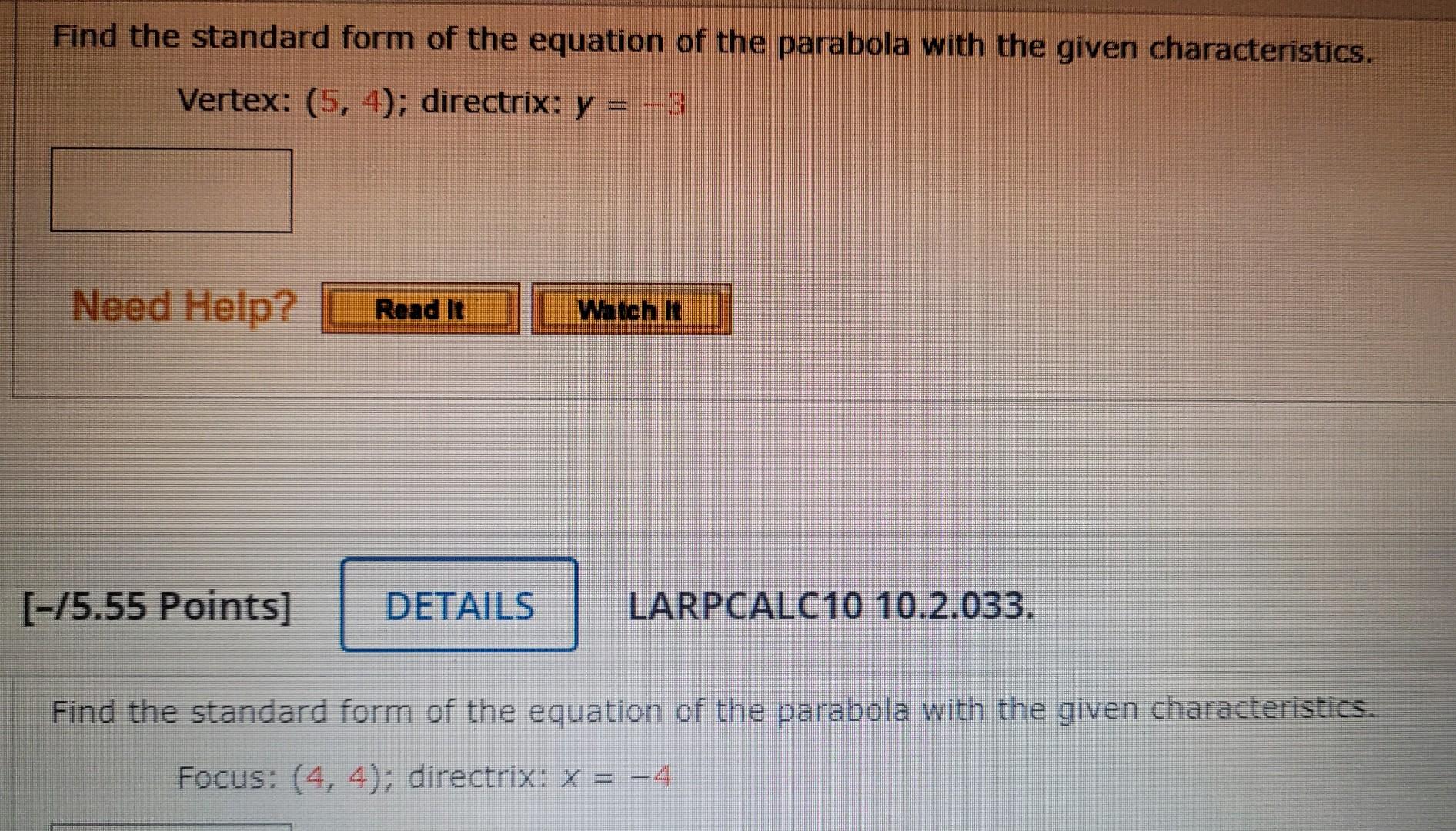 solved-find-the-standard-form-of-the-equation-of-the-chegg