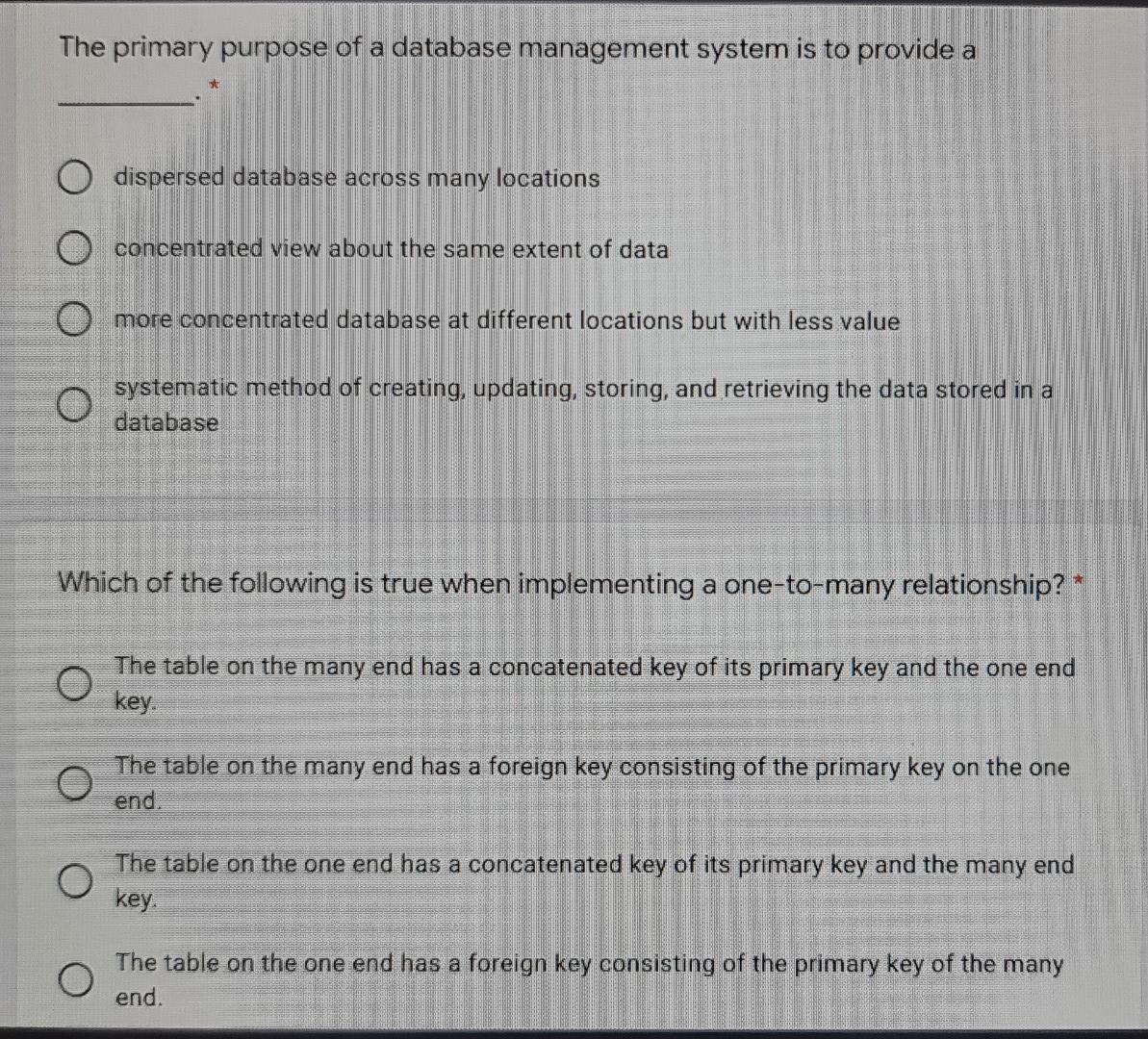 Solved When you join two relational database tables