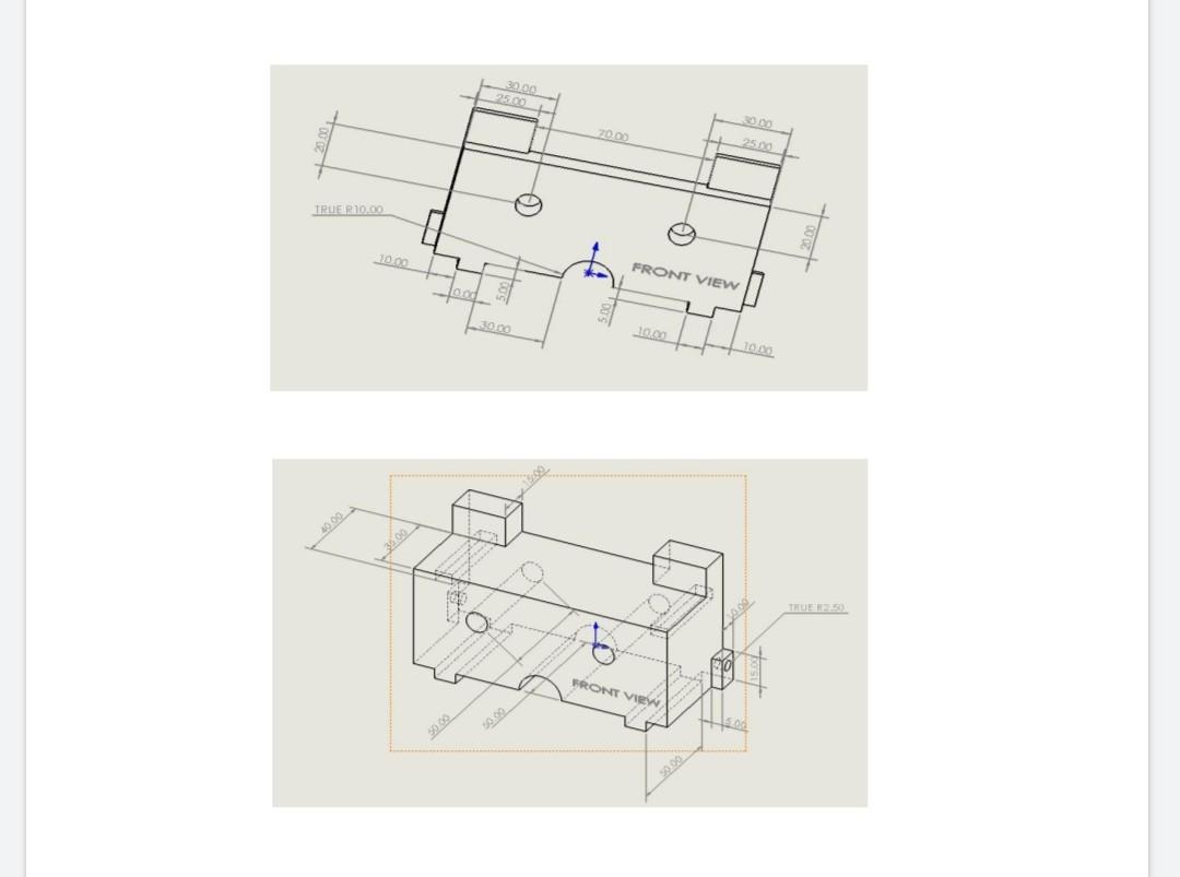 Solved For the following object, the dimensions and various | Chegg.com