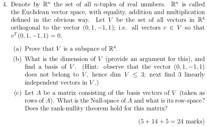 Solved 4. Denote by R