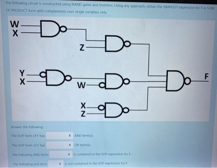 Solved The question is the number of sop form of each term | Chegg.com