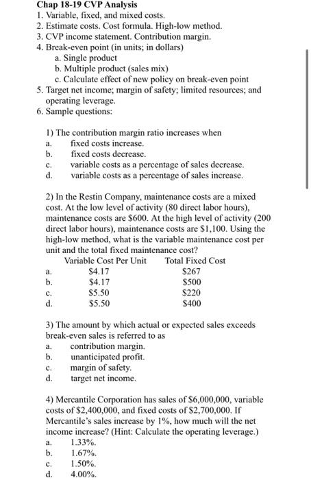 Solved answer all of the following questions (ch. 14-25) | Chegg.com