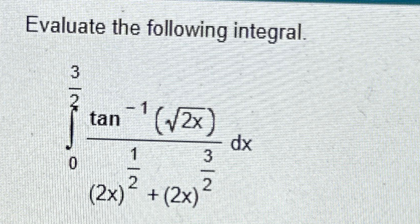 Solved Evaluate The Following 3955