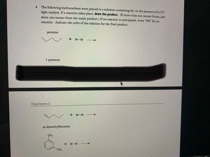 Solved 1. Write a balanced chemical equation to represent | Chegg.com
