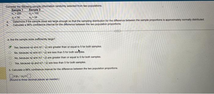 Solved A sample of size 25 was obtained to test the given | Chegg.com