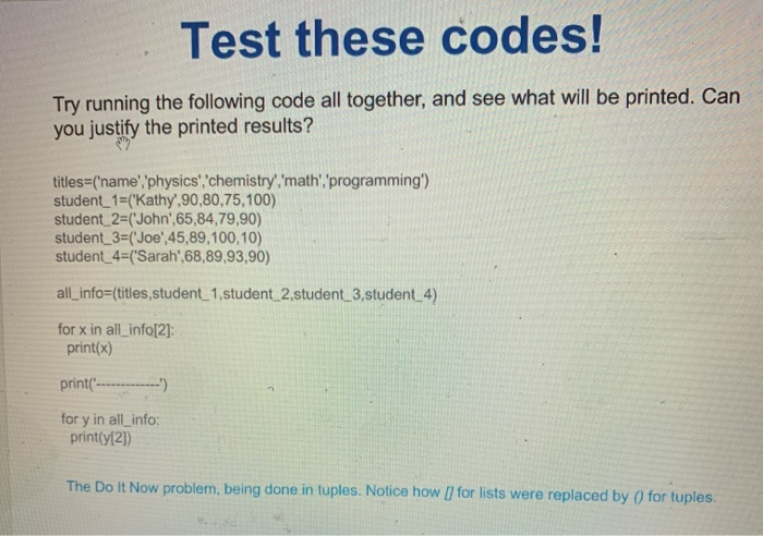Solved Question 2 (6 points) In the code of page 13 of | Chegg.com