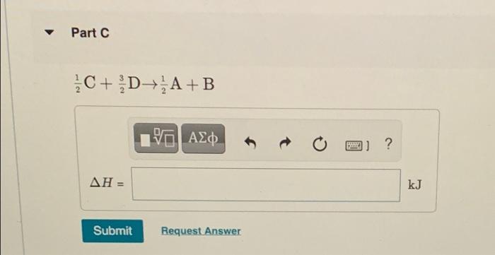 Solved Consider The Following Generic Reaction: A + 2B + C + | Chegg.com