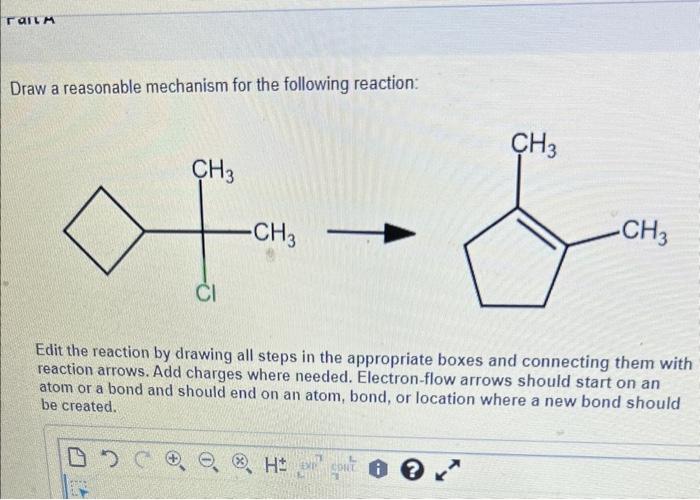 Solved Draw a reasonable mechanism for the following | Chegg.com