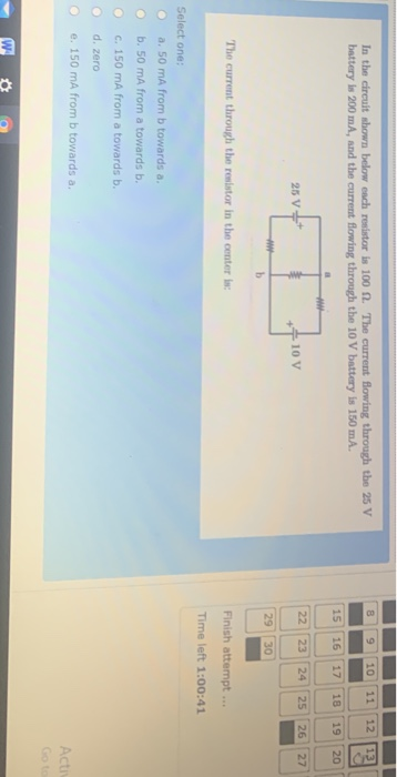 Solved 8 9 10 11 12 13 In the circuit shown below each | Chegg.com